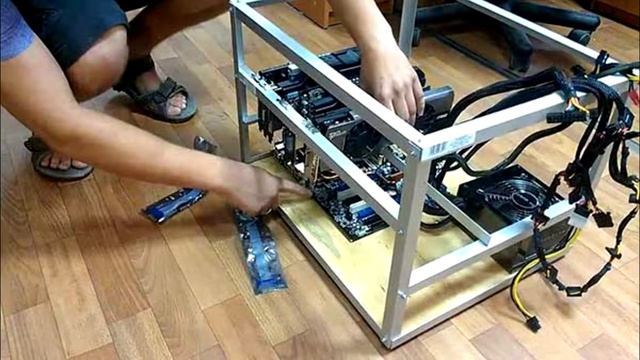 Ферма для майнинга криптовалюты. С чего начать.