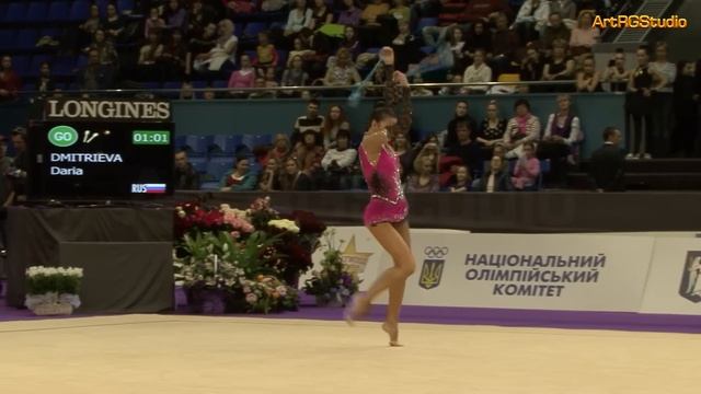 DMITRIEVA Daria (RUS) Clubs - 2012 World Cup Kiev "Deriugina Cup" 2012-03-18 -HD1080 ДМИТРИЕВА Дарь