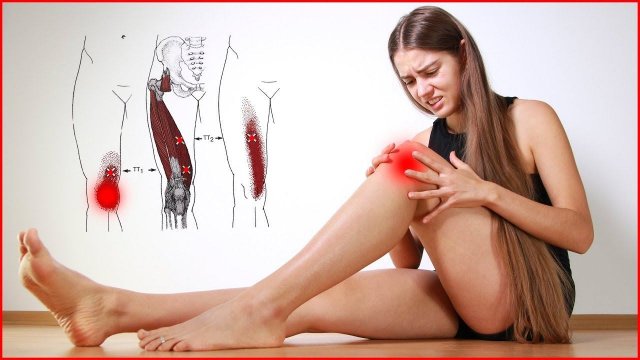 БОЛИТ КОЛЕНО. ЧТО ДЕЛАТЬ?  ТРИГГЕРНЫЕ ТОЧКИ НОГ ⭐ SLAVYOGA