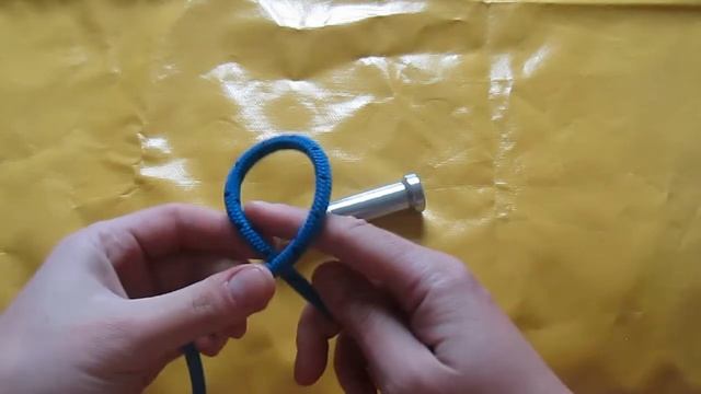 Морские узлы по Скрягину №110  Сваечный узел  #ОсобыеМорскиеУзлы