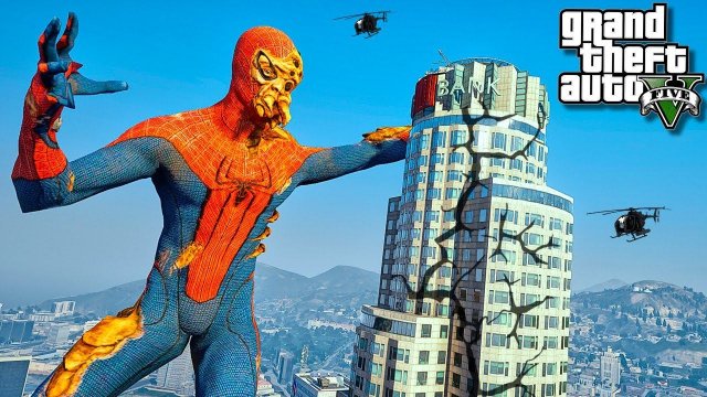 ЧЕЛОВЕК ПАУК ПРЕВРАТИЛСЯ В ЗОМБИ И УНИЧТОЖИЛ ГОРОД В ГТА 5! ОБЗОР МОДА В GTA 5! ГТА 5 МОДЫ MODS