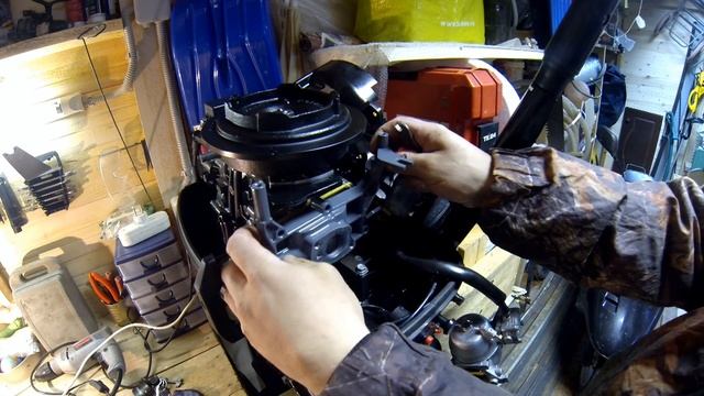 Раздушка сузуки 9.9 л.с. до 15 л.с.. Замена винта 11 шаг.