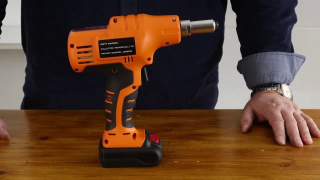 Аккумуляторный заклепочник MESSER W4560 Система защиты двигателя от перегрузки полное видео