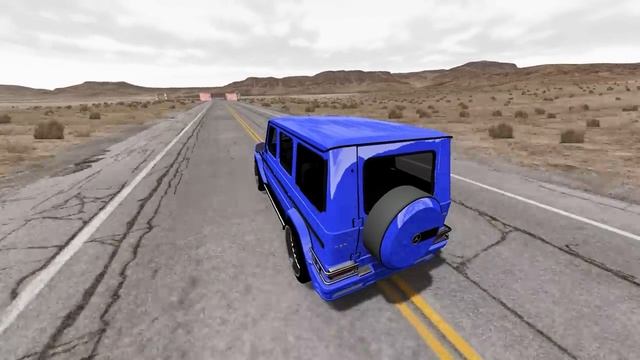 Тачки против Цепной Стены – BeamNG.Drive