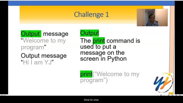 Challenge 1 of Learn to Program Through Challenges