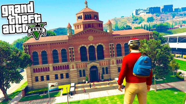МАЙКЛ УЧИТСЯ В ШКОЛЕ РЕАЛЬНАЯ ЖИЗНЬ В ГТА 5 МОДЫ! ОБЗОР МОДА В GTA 5 ВИДЕО MODS