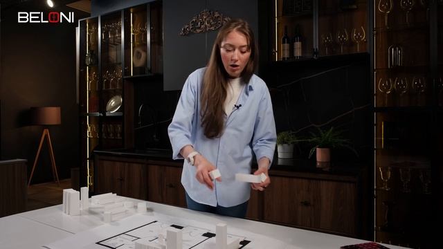 Дизайн двухкомнатной квартиры 53 квадратных метра СК "ПИК". Планировка мебели в двушке.