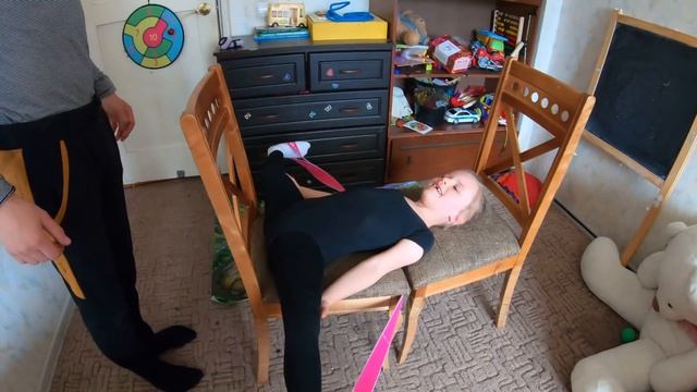 За день до Экзамена - Растяжка с резинкой/The day before the Exam - Stretching with elastic