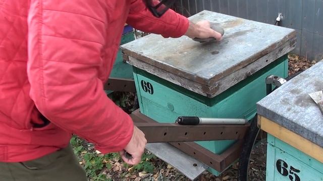 Объединение пчелосемей осенью. Соединение слабых отводков пчел