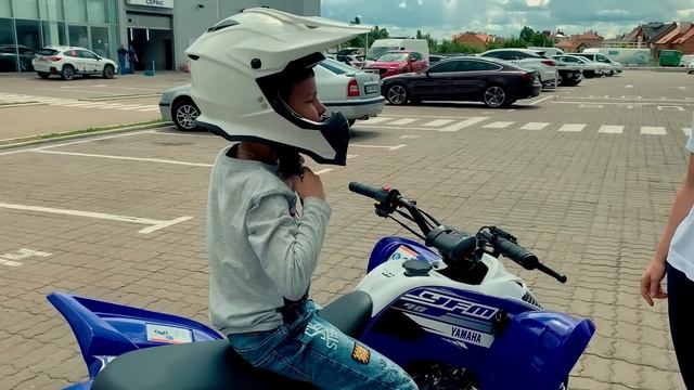 Покупаем и Тестируем новый квадрик Yamaha YFM90R для Дениса