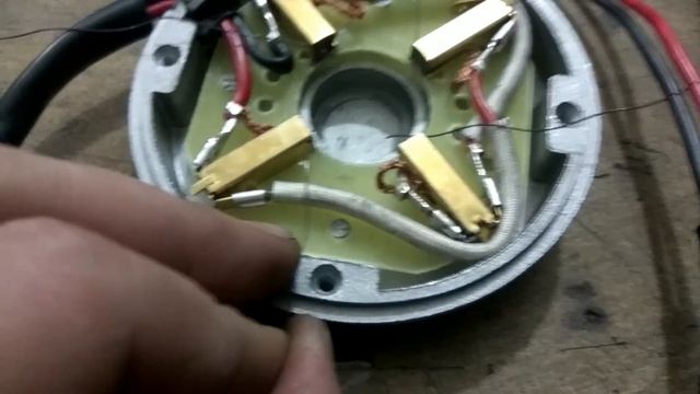 Мотор MY1016Z2 изнутри.