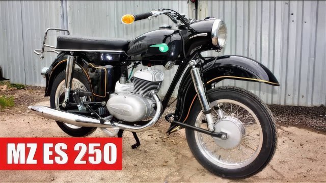 НЕОБЫЧНЫЙ Мотоцикл MZ ES 250 Реставрация.