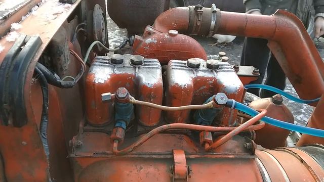 Трактор Т-25 Свеча накаливания (подключение)
