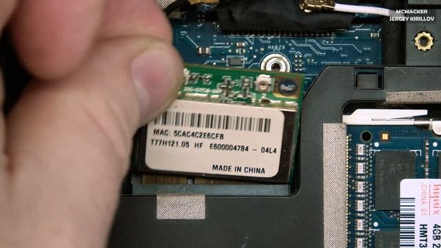 WIFI для хакинтош. Замена вайфай модуля в ноутбуке.