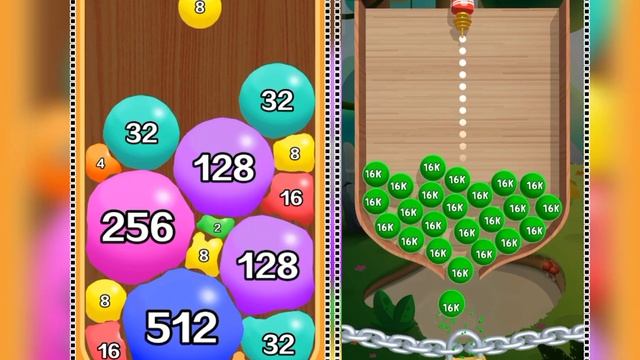 Jelly 2048 vs laser bubbles - Blob Merge 3D 2048 Game videos Gameplay Walkthrough New Update Level