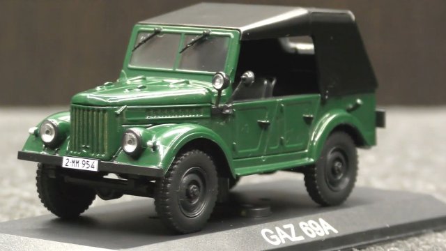 ГАЗ-69А / СССР 1965 года /масштаб 1:43 коллекционная