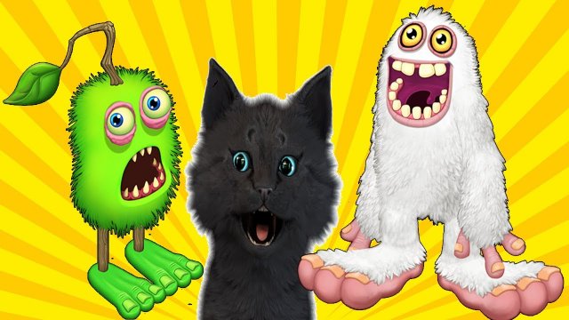 Мои Поющие Монстры и Говорящий Супер Кот ? My Singing Monsters