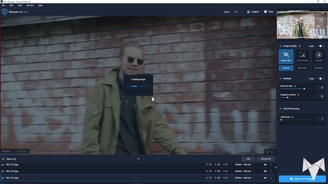 Как убрать смаз или размытие в движении на видео | Как улучшить качество видео | Topaz Sharpen AI