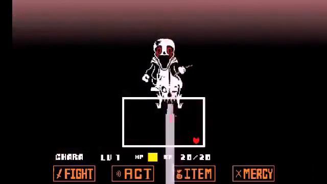 Undertale VHS! Sans Fight Full  1-3 Phases @slash_09.mp4
