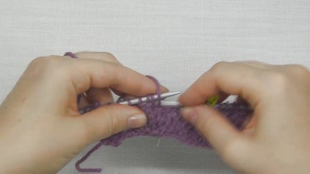 Урок убавки в полупатентной резинке / #Viktorias_knits_технология_вязания /