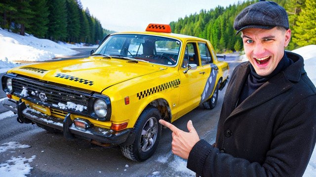 Сделали ТАКСИ из ЗАБРОШЕННОГО автомобиля, который купили на аукционе вслепую!
