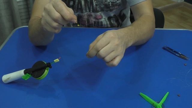 Зимняя удочка для ловли леща и плотвы с кивком.