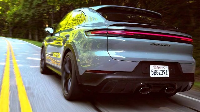 Porsche Cayenne Coupe GTS 2025 — интерьер, экстерьер и драйв