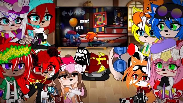 Sonic characters react to FNF VS Sonic.exe restored(part 4)
