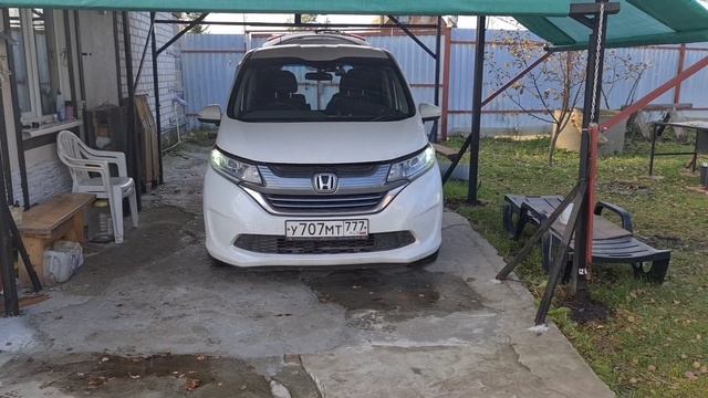 Установка ходовых огней (ДХО)на Honda freed