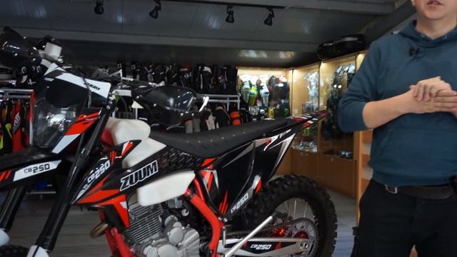 Обзор  на мотоцикл ZUUM CB250 эндуро