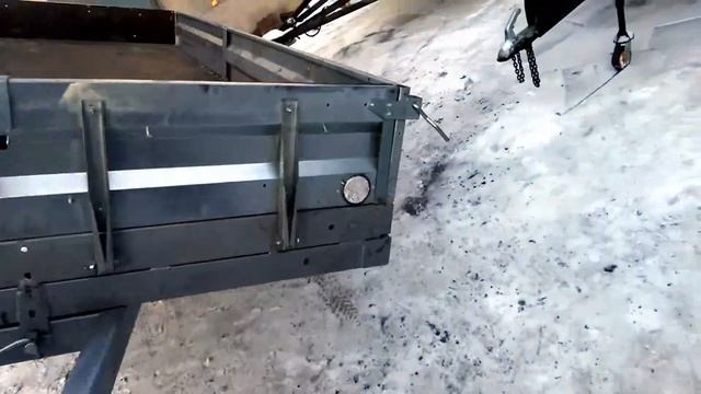 Прицеп легковой добавление второй оси