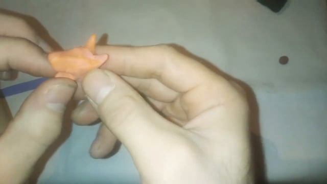 Овчарка из пластилина