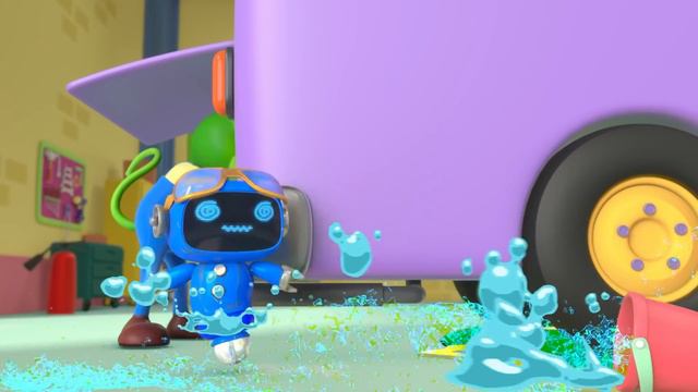 Автобус Бобби Заболел｜Гараж Геккона｜Мультики про машинки