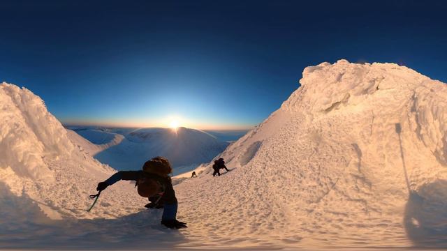 Видео 360. На склоне горы Пай-Ер, Полярный Урал, Ямал