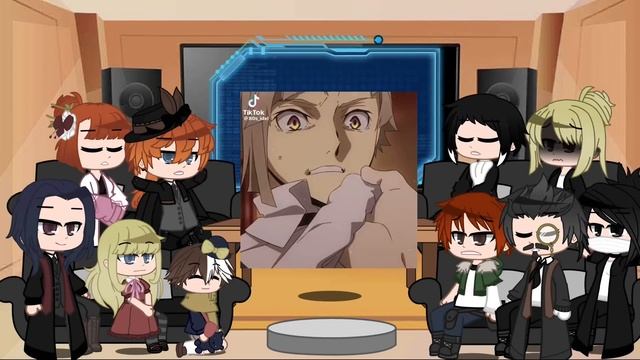 Port Mafia react to Dazai/part 1/read description