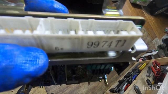 Митсубиши Паджеро 2 работы с заслонками печки