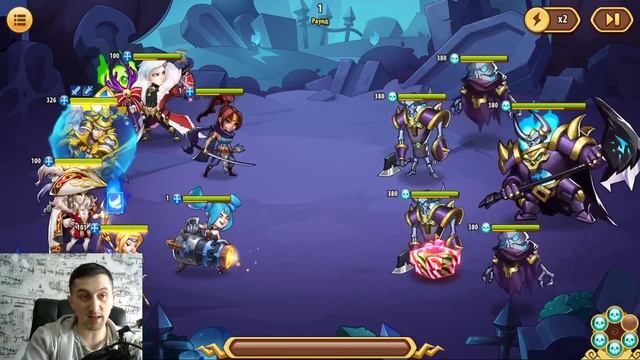 ПЛАН ПРОКАЧКИ ОТРЯДА ДЛЯ НОВИЧКА! БУСТ С ОТКРЫТИЯМИ ЯДЕР! Idle Heroes