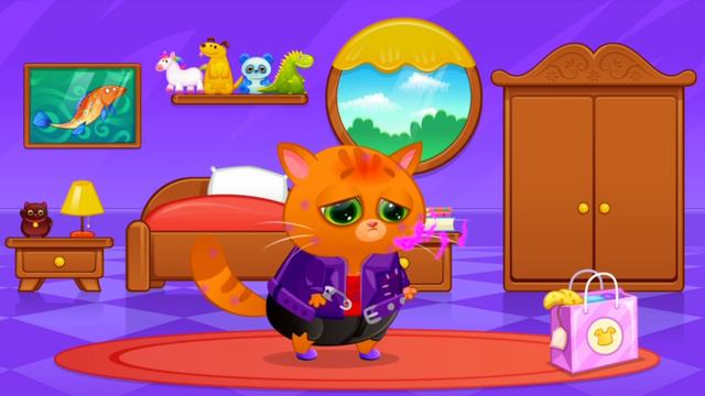 Арина весело играет в доктора и лечит котика Бубу | Арина в игре с кот Bubbu в больнице