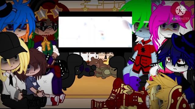[FNAF]Security Breach[]react to fnaf song||"SALVAGED RAGE"||part 9||