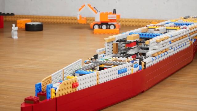 Lego Titanic speed build