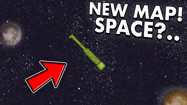‼️КОСМИЧЕСКАЯ КАРТА В ОБНОВЛЕНИИ 15.0⁉️ - melon sandbox