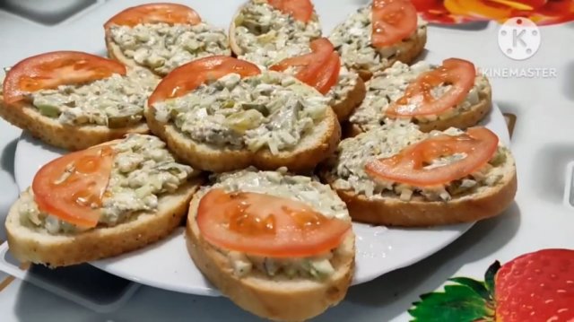 Бутерброды с очень вкусной начинкой. Самые простые и вкусные бутерброды. Намазка на бутерброды