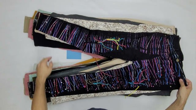 31568 Женские бренд брюки, штаны (casual),секонд (extra), 2пак, 25 кг, 8.95€/кг, 68шт