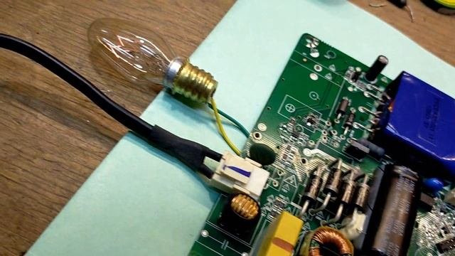 Ремонт телевизора DEXP H39D7000E, ремонт в блоке питания.