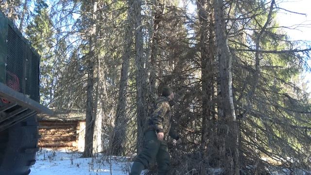 ИЗБА В ТАЙГЕ. ЧУТЬ НЕ ПОМЕР ОТ ТАКОГО УЖИНА. РЫБАЛКА.