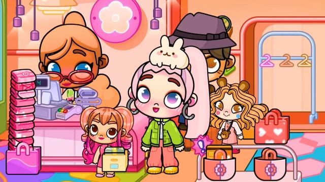 Из Ботанши в Популярную Красотку в Avatar World | Toca Life World | ТОКА БОКА