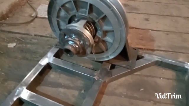 самодельный снегоход с двигателем Лифан 15 сил. Переделка