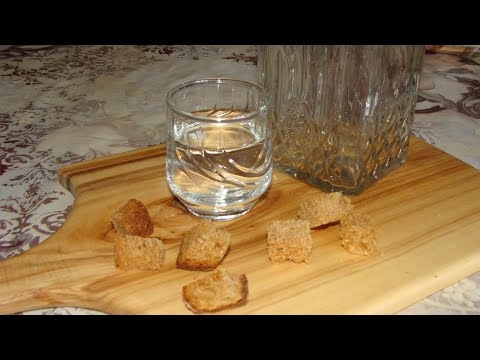 Ржаной самогон и хлебный гидролат.  Домашняя хлебная водка.