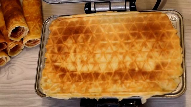 Рецепт советских вафель. Вафли Советские с очень вкусным кремом  Такие же как в детстве.