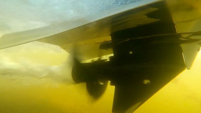 Защита от водорослей гребного винта лодочного мотора